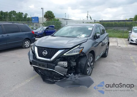 2023 Nissan Murano Sl из США, поврежденный, VIN 5N1AZ2CS6PC130422